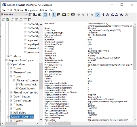 Selenium WebDriver automation tool